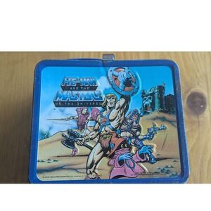 Vintage Mattel 1984 He Man Masters Universe Metal Lunch Box